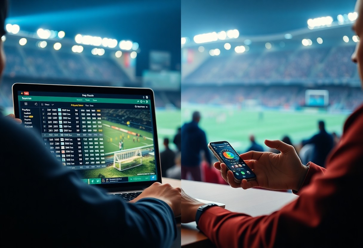 Differences between pre-match betting and live betting
