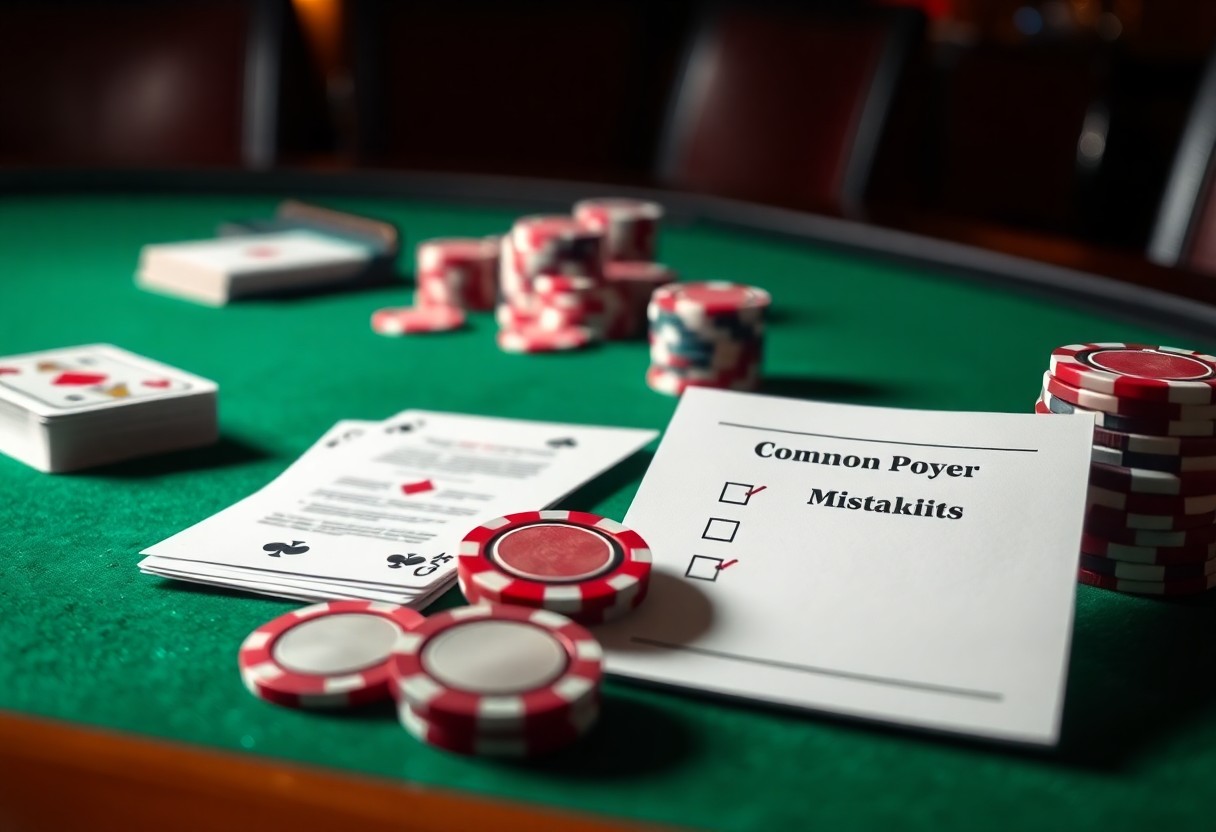 Common Poker Mistakes To Avoid When Playing In A Casino